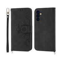 Capa De Couro Para Samsung Galaxy S25 Edge S24 S23 FE S22 Ultra S21 S20 plus S10 S9 plus Note 20 - aierkeba