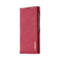 Capa De Couro Para Samsung Galaxy S25 S24 S23 Ultra S22 plus S21 FE S20 Com Slot Para Cartão E