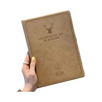 Capa De Couro PU Com Estampa De Cervo Para iPad Air pro 11 10.9 9.7 10.2 10.5 Mini 2 3 4 5 6 7