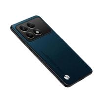 Capa de Couro PU e Silicone para Xiaomi Poco X6 Pro - Anti-Choque e Resistente