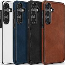 Capa de Couro PU LOHASIC para Samsung Galaxy A14 5G - Marrom