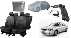 Capa de Couro Sentra 86-00 + Kit de Proteção Completo para Seu Carro