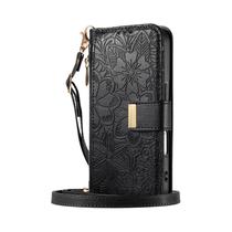 Capa De Couro Transversal Com Carteira E Suporte Para Celular Para iPhone 16E 16 plus 15 14 13 12 17