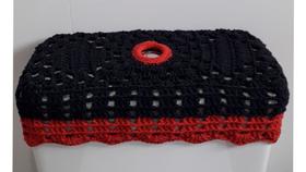 Capa de Crochê para Caixa Acoplada - Artesanato feito a Mão