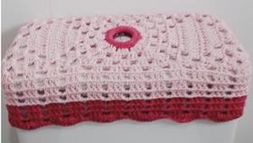 Capa de Crochê para Caixa Acoplada - Artesanato feito a Mão - Kat Crochê