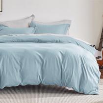 Capa de edredom Bedsure King Size Winter Sky para crianças e adultos Capa de edredom Bedsure King Size Winter Sky para crianças e adultos