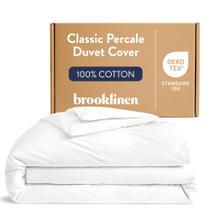 Capa de edredom Brooklinen Luxury Percale 100% algodão tamanho casal/queen Capa de edredom Brooklinen Luxury Percale 100% algodão tamanho casal/queen