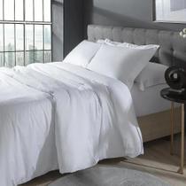 Capa De Edredom Queen 300 Fios Duvet Kacyumara Branco Capa De Edredom Queen 300 Fios Duvet Kacyumara Branco
