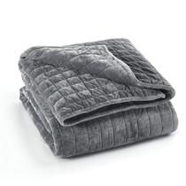 Capa de edredom RelaxBlanket para cobertor pesado 152x203cm cinza escuro Capa de edredom RelaxBlanket para cobertor pesado 152x203cm cinza escuro