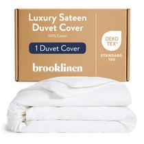 Capa de edredon Brooklinen Luxury Sateen 100% algodão Full/Queen Capa de edredon Brooklinen Luxury Sateen 100% algodão Full/Queen