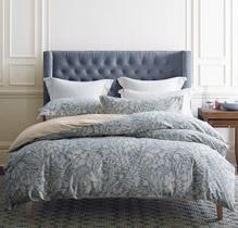 Capa de edredon SLEEPBELLA Queen Size 600TC Algodão Bege e Cinza Capa de edredon SLEEPBELLA Queen Size 600TC Algodão Bege e Cinza