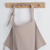 Capa de enfermagem Blissful Diary Muslin for Breastfeeding Grey