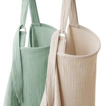 Capa de enfermagem Coreeky Muslin 100% algodão, pacote com 2 unidades, verde Capa de enfermagem Coreeky Muslin 100% algodão, pacote com 2 unidades, verde