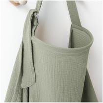 Capa de enfermagem Mairmore Muslin 100% algodão Avental 112x71 cm Capa de enfermagem Mairmore Muslin 100% algodão Avental 112x71 cm