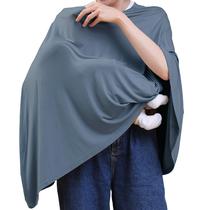 Capa de enfermagem Seejoy 360 Full Coverage Soft Rayon Blue