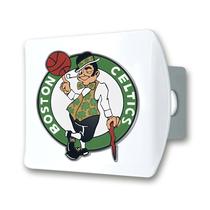 Capa de engate FANMATS 44097 NBA Boston Celtics branca com logotipo
