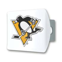 Capa de engate FANMATS NHL Pittsburgh Penguins com logotipo 3D