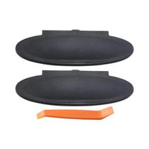 Capa De Espelho De Maquiagem Para Visor Solar De Carro Preto Para Porsche 996 997 911 Carrera Capa De Espelho De Maquiagem Para Visor Solar De Carro Preto Para Porsche 996 997 911 Carrera