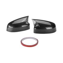 Capa De Espelho Retrovisor Com Acabamento Em Fibra De Carbono Preto Brilhante Para Ford Focus MK3 Capa De Espelho Retrovisor Com Acabamento Em Fibra De Carbono Preto Brilhante Para Ford Focus MK3