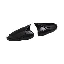 Capa De Espelho Retrovisor Com Padrão De Carbono Preto Para VW Passat B7 CC Scirocco Jetta MK6