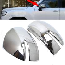 Capa De Espelho Retrovisor Em ABS Cromado Para Toyota Land Cruiser 300 Série LC300 2022