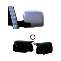 Capa de espelho retrovisor preto brilhante de alta qualidade para modelos BMW X3 E83 2003-2010
