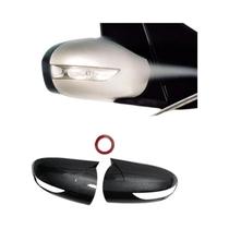 Capa De Espelho Retrovisor Preto Brilhante Para Mercedes Benz Classe a B W169 W245 2004-2008 Lado