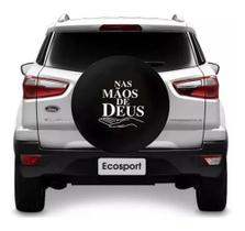 Capa De Estepe Ecosport 2014 2015 Cadeado Nas Mãos De Deus