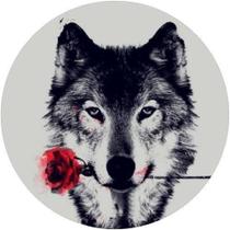 Capa De Estepe Ecosport Aircross Lobo E Rosa Vermelha Capa De Estepe Ecosport Aircross Lobo E Rosa Vermelha