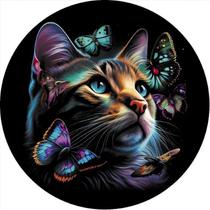 Capa De Estepe Lorben Para Ecosport Crossfox Estampa Gato Capa De Estepe Lorben Para Ecosport Crossfox Estampa Gato