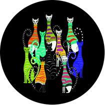 Capa de Estepe para Ecosport Crossfox Felinos Gatos - CN1196