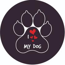 Capa de Estepe para Ecosport Crossfox I Love My Dog SPD57 - Lorben Capa de Estepe para Ecosport Crossfox I Love My Dog SPD57 - Lorben