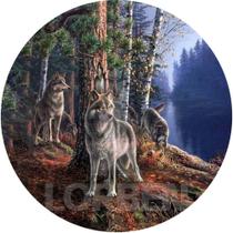 Capa de estepe para Ecosport Crossfox Lobo Floresta CN838 - Lorben Capa de estepe para Ecosport Crossfox Lobo Floresta CN838 - Lorben