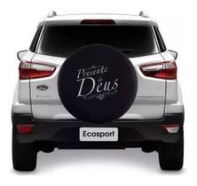 Capa De Estepe' Pneu Ecosport Presente De Deus 2019 2020 2021