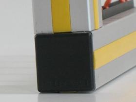 Capa de Fechamento p/ Perfil de Alumínio 45x90mm