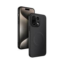 Capa De Fibra De Carbono TPU Macia Magsafe Para OnePlus 15 13 12 11 R Com Proteção De Lente E