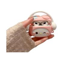 Capa De Fone De Ouvido Bluetooth Kawaii Hello Kitty Sanrio Para Airpods 1 2 3 pro Presente