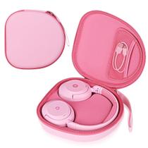 Capa de fone de ouvido Perfcaze para iClever BTH 20 Portable Pink EVA Capa de fone de ouvido Perfcaze para iClever BTH 20 Portable Pink EVA