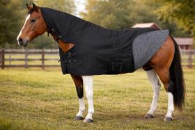 Capa De Frio Para Cavalos Toda Forrada E Com Pescoceira