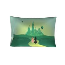 Capa de fronha Franco Wicked Elphaba and Glinda Satin 20x30
