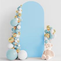 Capa de fundo de arco de casamento, elastano, ajustada em azul empoeirado de 6 pés Capa de fundo de arco de casamento, elastano, ajustada em azul empoeirado de 6 pés