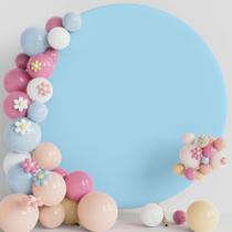 Capa de fundo redonda Putros Dusty Blue 2m Circle Arch Capa de fundo redonda Putros Dusty Blue 2m Circle Arch
