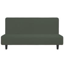 Capa de futon Easy-Going Stretch, sem braços, Olive