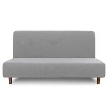 Capa de futon fácil de usar 100% impermeável para futon cinza claro Capa de futon fácil de usar 100% impermeável para futon cinza claro