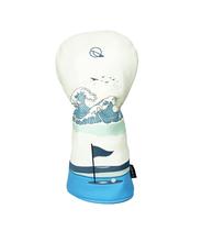 Capa de golfe Birdskie Premium Leather para motorista (Ocean) Capa de golfe Birdskie Premium Leather para motorista (Ocean)