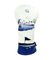 Capa de golfe Birdskie Premium Leather para motorista