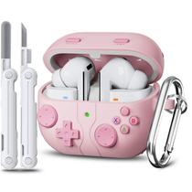Capa de jogos Wowwat Classic para Samsung Galaxy Buds 3 rosa Capa de jogos Wowwat Classic para Samsung Galaxy Buds 3 rosa