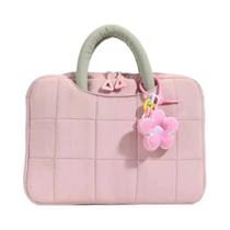 Capa De Laptop Leve E Estofada Para Mulheres, 14 a 16 Polegadas, Bolsa Portátil, Pasta Para Notebook