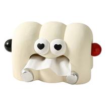 Capa de lenços de cerâmica Cute Cloud Cartoon Eyes Design Capa de lenços de cerâmica Cute Cloud Cartoon Eyes Design