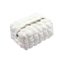 Capa de lenços de pelúcia, tecido macio de 15,5 x 11 x 6,5 cm para casa Capa de lenços de pelúcia, tecido macio de 15,5 x 11 x 6,5 cm para casa
